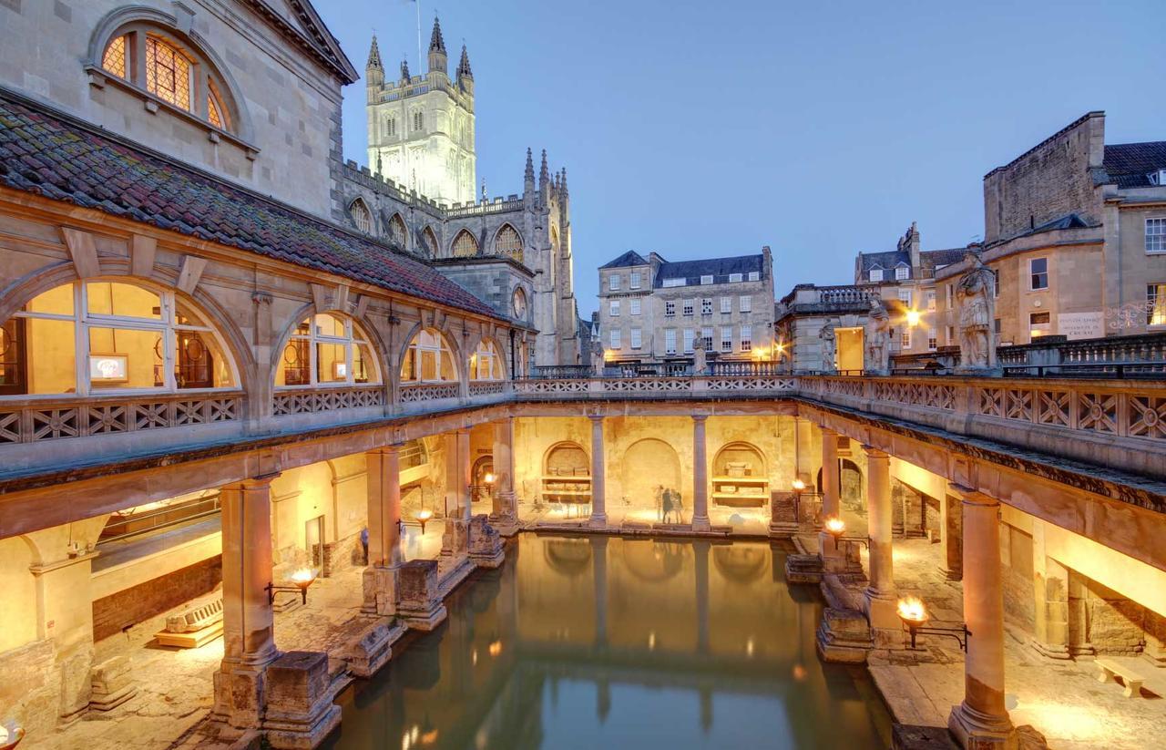 Bathen House Boutique Hotel Esterno foto The Roman Baths in Bath